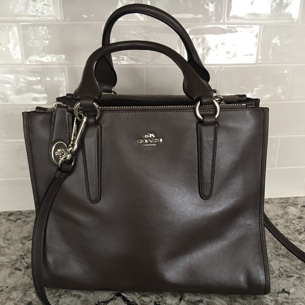 Coach leather satchel
